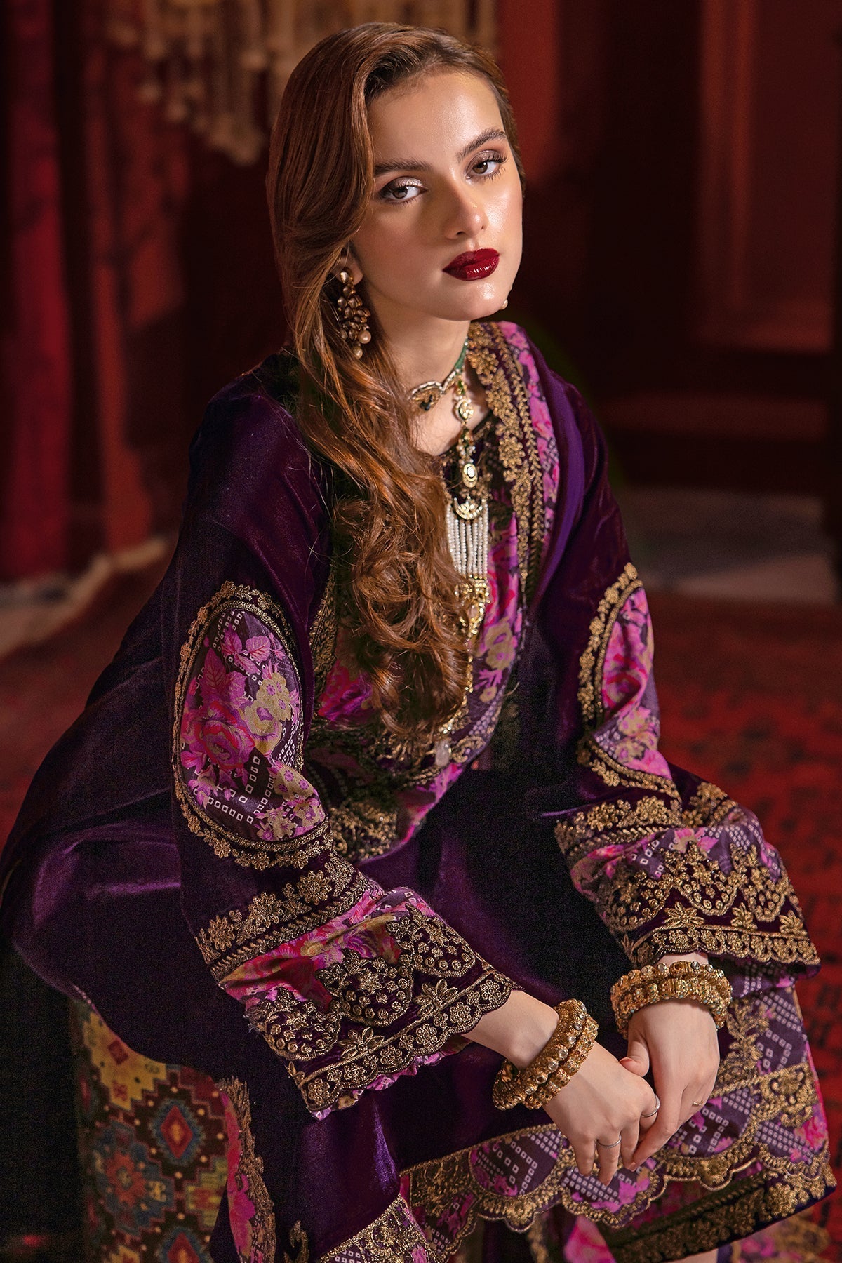 Charizma | Signora Velvet | Velvet CVT4-01 - Ladies Clothes - Maria Faisal