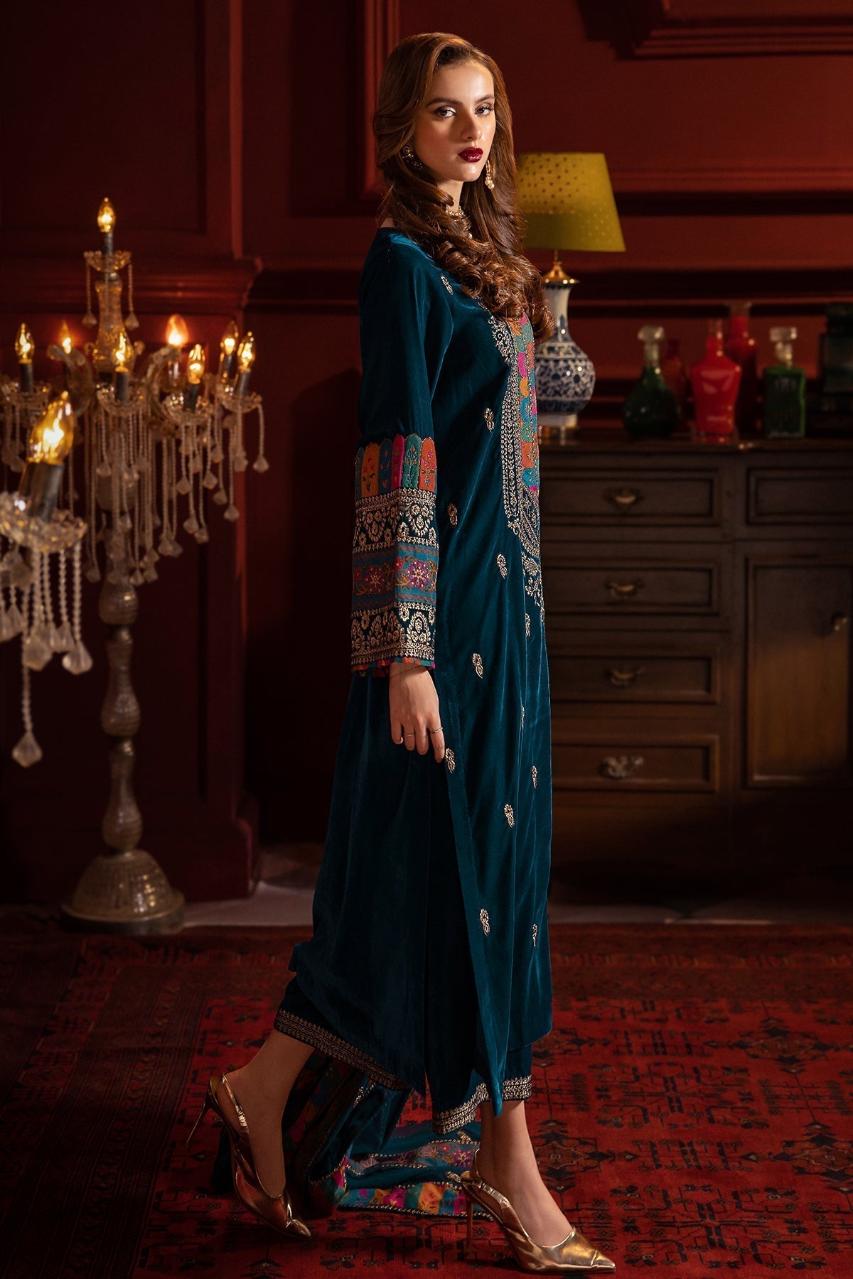 Charizma | Signora Velvet | Velvet CVT4-02 - Ladies Clothes - Maria Faisal