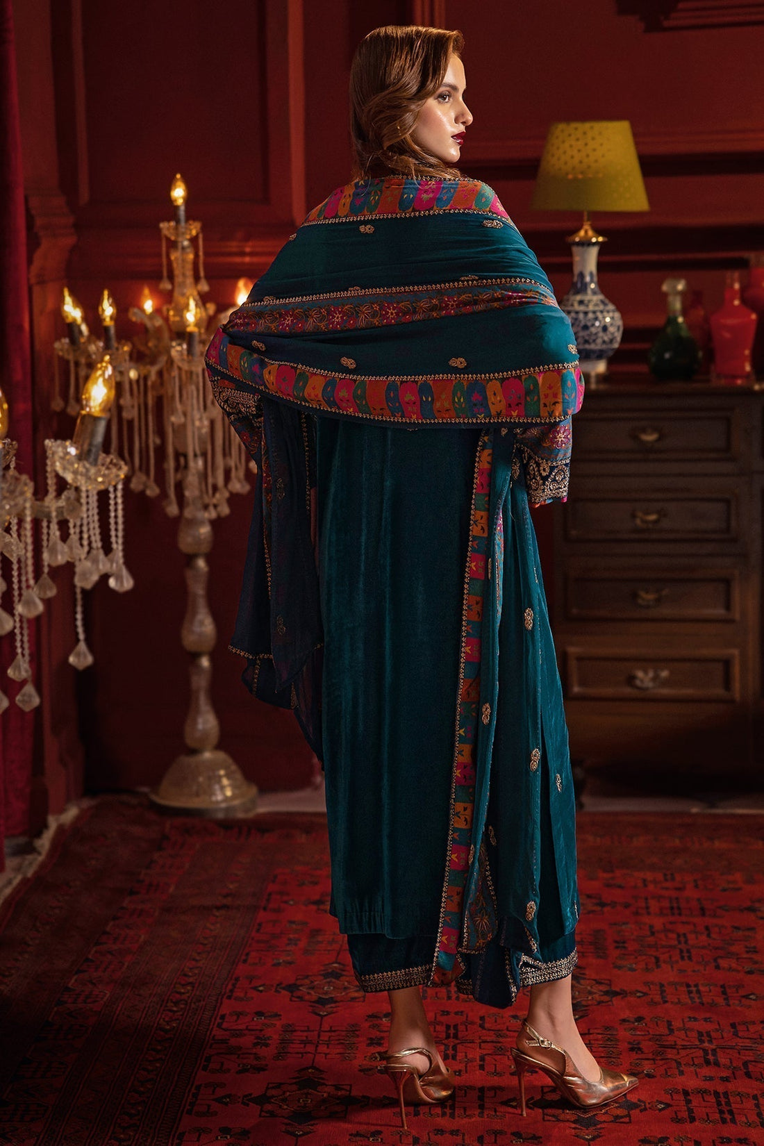 Charizma | Signora Velvet | Velvet CVT4-02 - Ladies Clothes - Maria Faisal