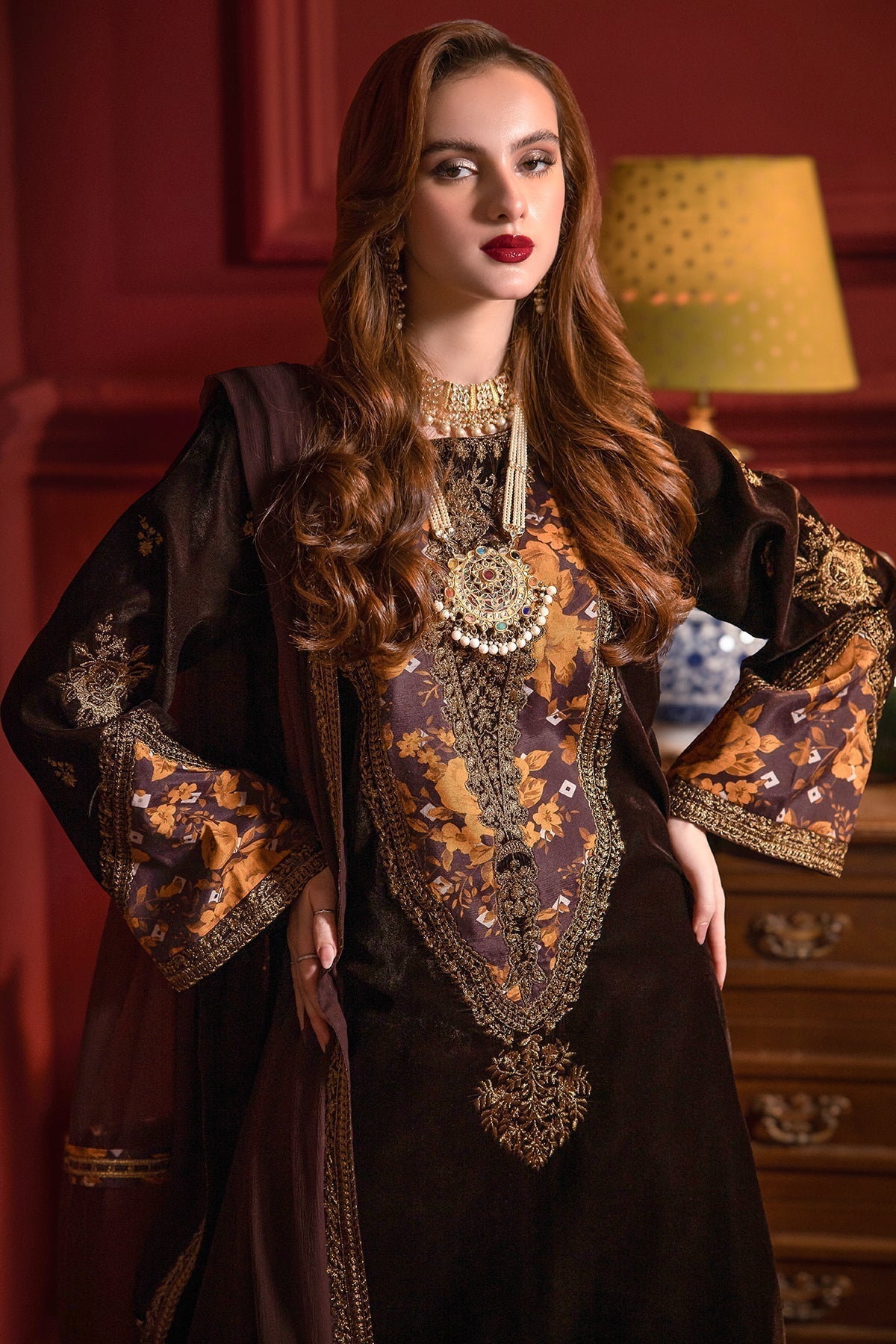 Charizma | Signora Velvet | Velvet CVT4-05 - Ladies Clothes - Maria Faisal