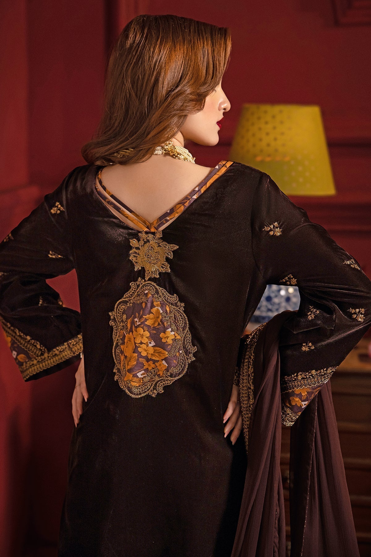 Charizma | Signora Velvet | Velvet CVT4-05 - Ladies Clothes - Maria Faisal