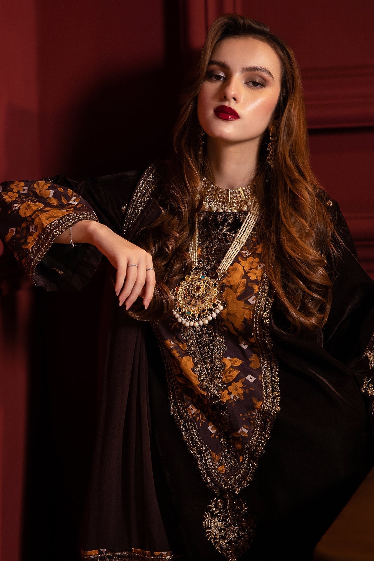Charizma | Signora Velvet | Velvet CVT4-05 - Ladies Clothes - Maria Faisal