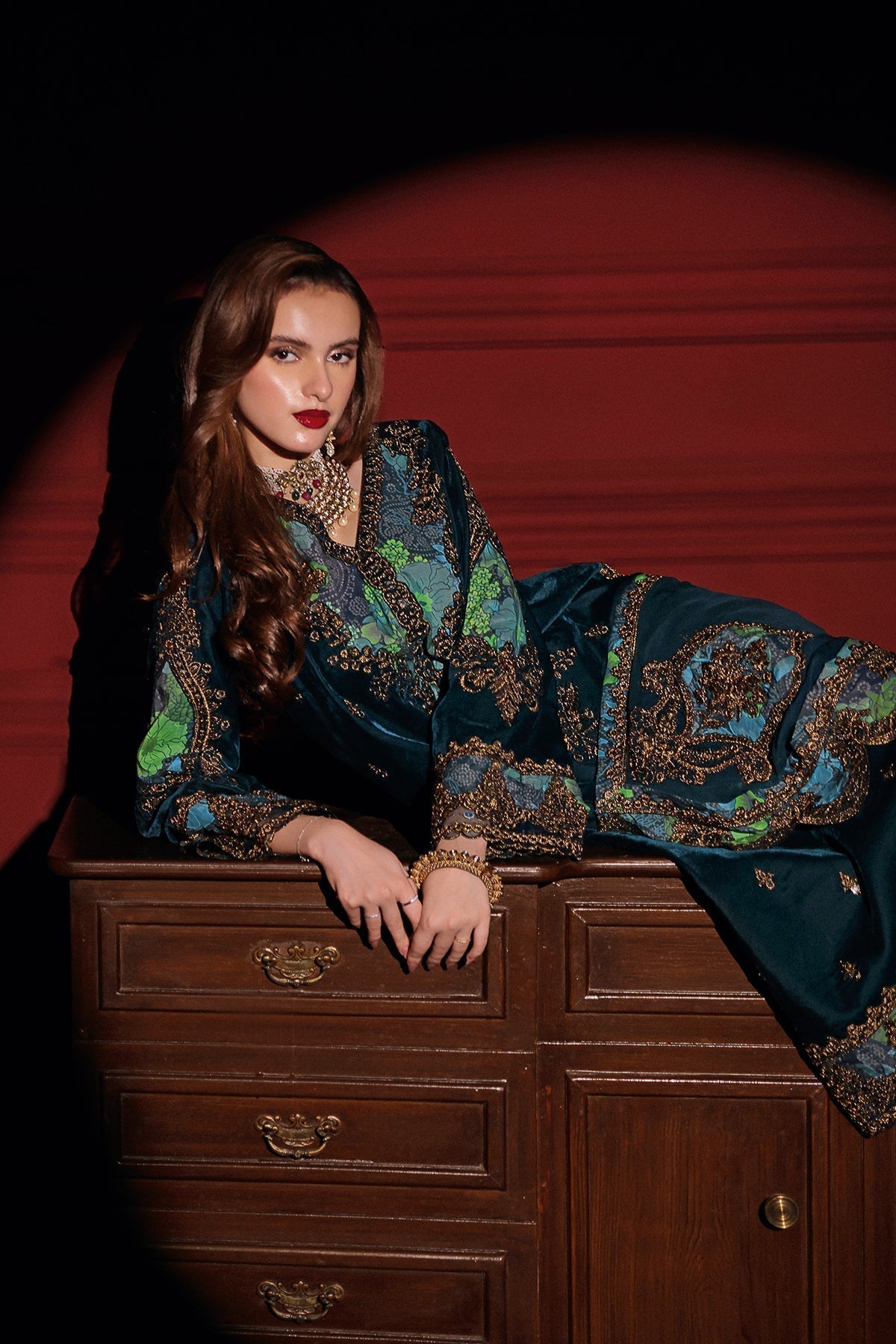 Charizma | Signora Velvet | Velvet CVT4-07 - Ladies Clothes - Maria Faisal
