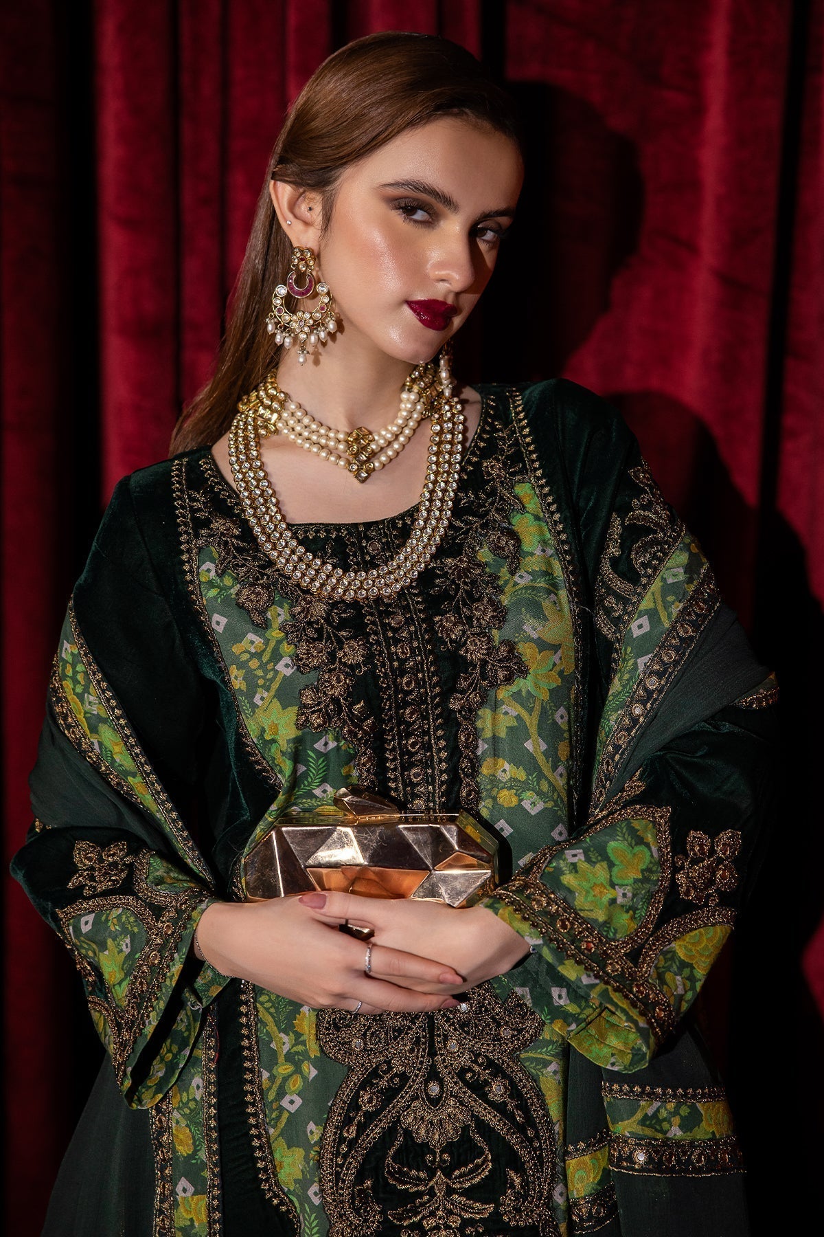 Charizma | Signora Velvet | Velvet CVT4-03 - Ladies Clothes - Maria Faisal