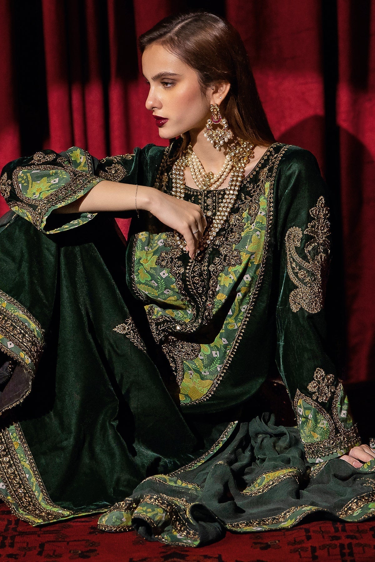 Charizma | Signora Velvet | Velvet CVT4-03 - Ladies Clothes - Maria Faisal