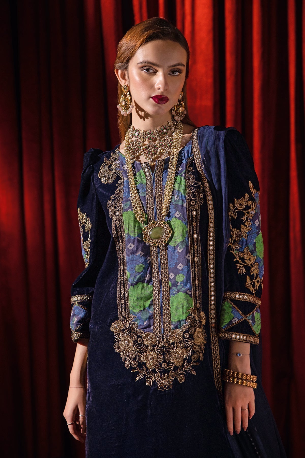 Charizma | Signora Velvet | Velvet CVT4-09 - Ladies Clothes - Maria Faisal