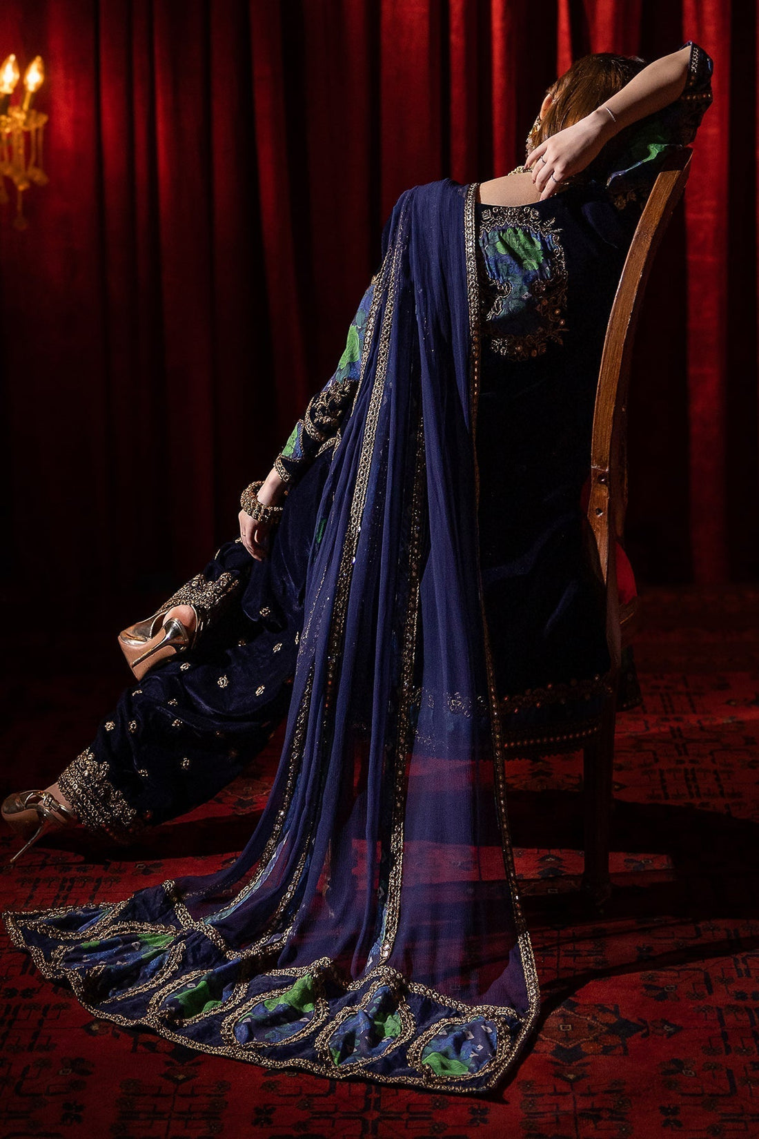 Charizma | Signora Velvet | Velvet CVT4-09 - Ladies Clothes - Maria Faisal