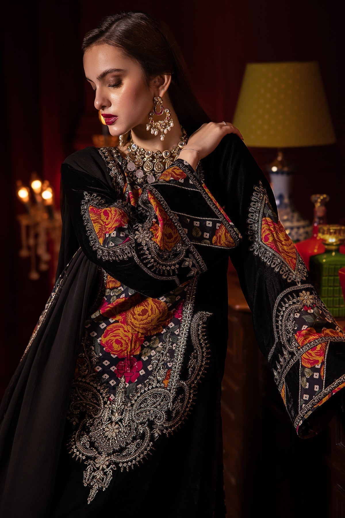 Charizma | Signora Velvet | Velvet CVT4-04 - Ladies Clothes - Maria Faisal