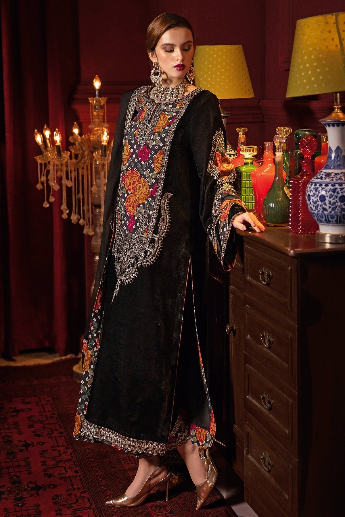 Charizma | Signora Velvet | Velvet CVT4-04 - Ladies Clothes - Maria Faisal