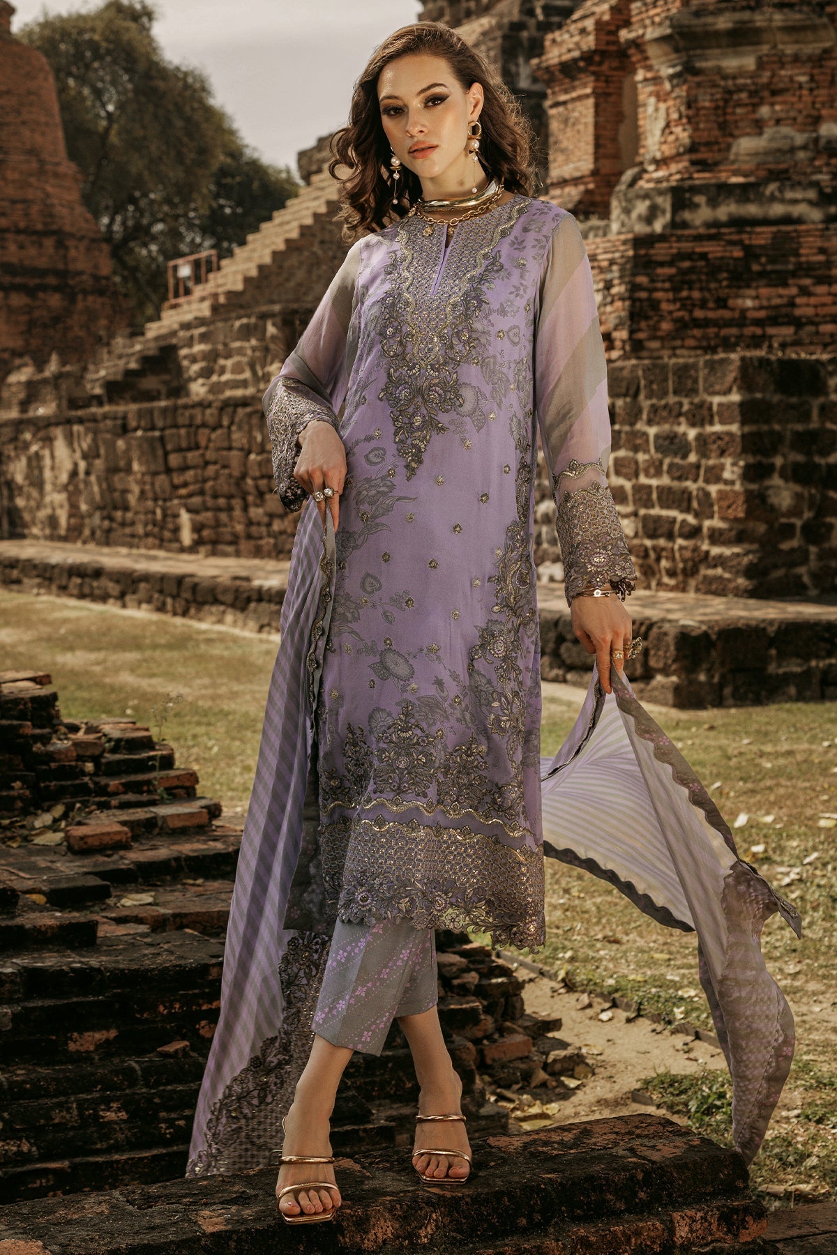 Charizma | Vasal Collection 25 | VSL25-04 by Maria Faisal - Registered Vendor of : Charizma - type : Ladies Clothes - 100% original wedding dresses