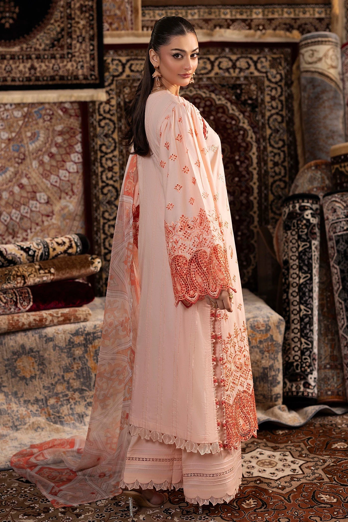 Adans Libas | Adans Chenille | CHENILLE 1697 - Luxury Dress - available at Maria Faisal in UK and USA.
