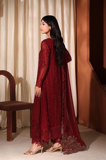 Azure | Azure Luxe | Cherry Blossom - Luxury Dress - available at Maria Faisal in UK and USA.