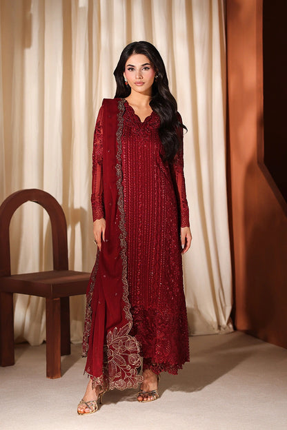 Azure | Azure Luxe | Cherry Blossom - Luxury Dress - available at Maria Faisal in UK and USA.