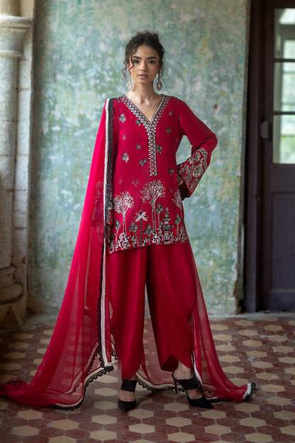Zainab Chottani | Summer Edition 26 | Cielo - Formal Dress - available at Maria Faisal in UK and USA.