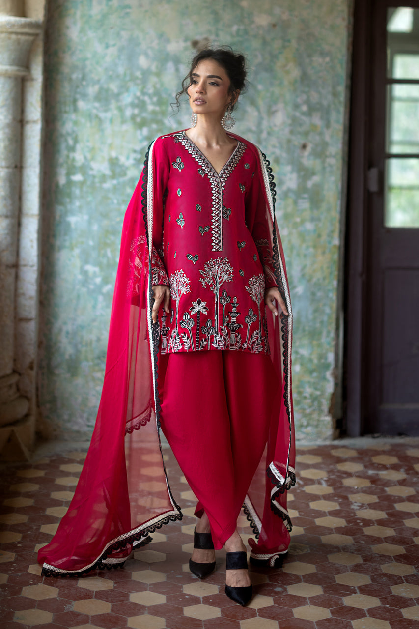 Zainab Chottani | Summer Edition 26 | Cielo - Formal Dress - available at Maria Faisal in UK and USA.