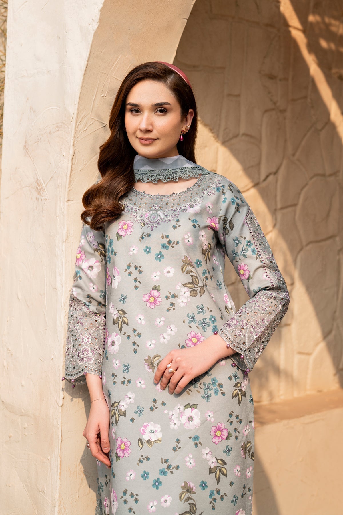Alizeh | Levana Lawn | Cinder - Ladies Clothes 