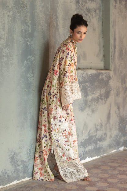 Zainab Chottani | Summer Edition 26 | Citron Kaftan - Formal Dress - available at Maria Faisal in UK and USA.