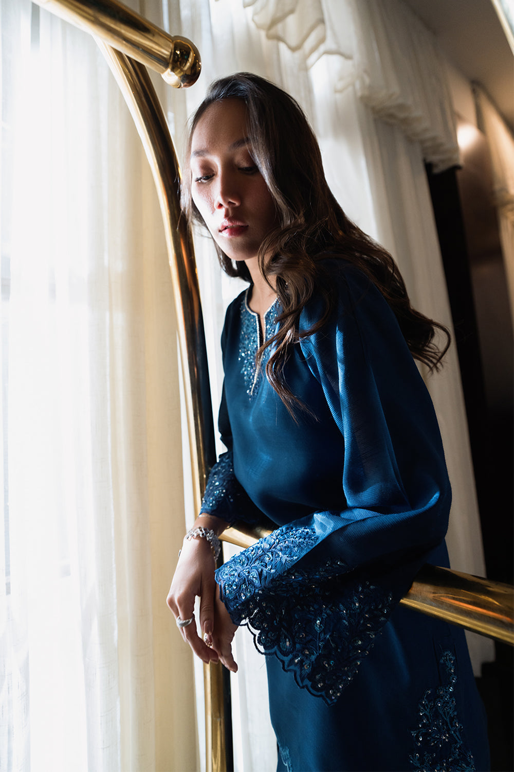 Azure | Diva Formals | Cobalt Glow - Ladies Clothes - Maria Faisal