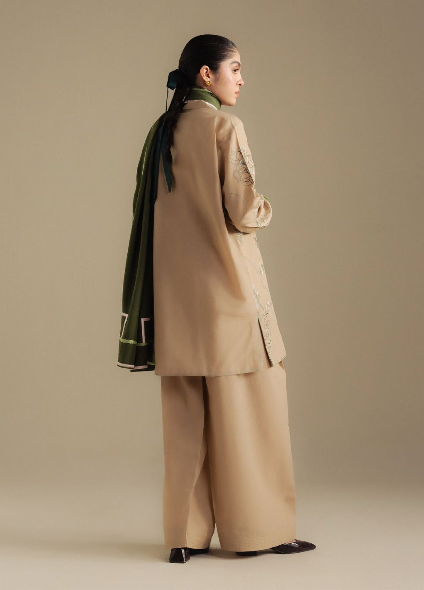 Zara Shahjahan | Coco Winter 25 | Amber-1A - Casual Dress - available at Maria Faisal in UK and USA.