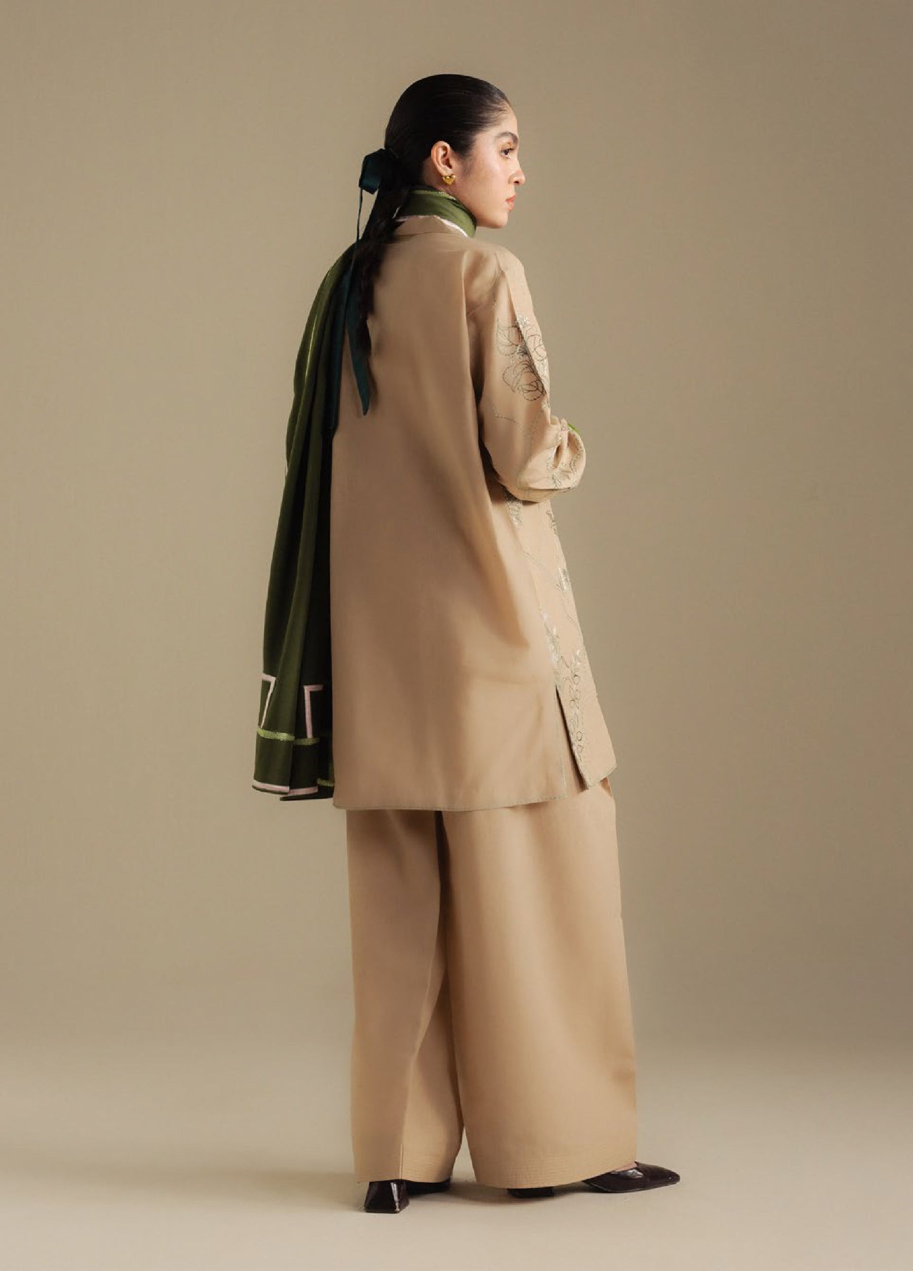 Zara Shahjahan | Coco Winter 25 | Amber-1A - Casual Dress - available at Maria Faisal in UK and USA.