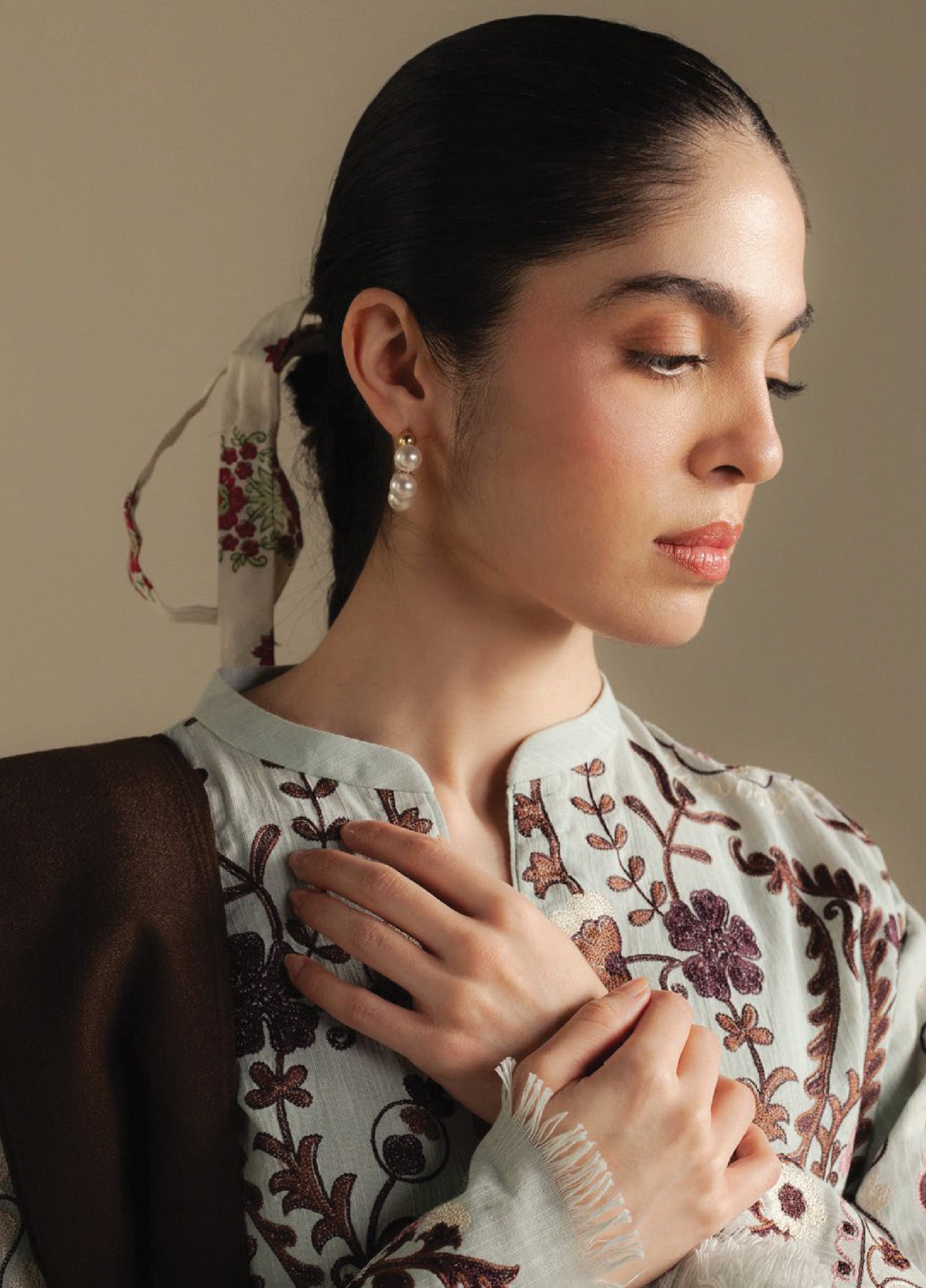 Zara Shahjahan | Coco Winter 25 | Breeze-7A - Casual Dress - available at Maria Faisal in UK and USA.