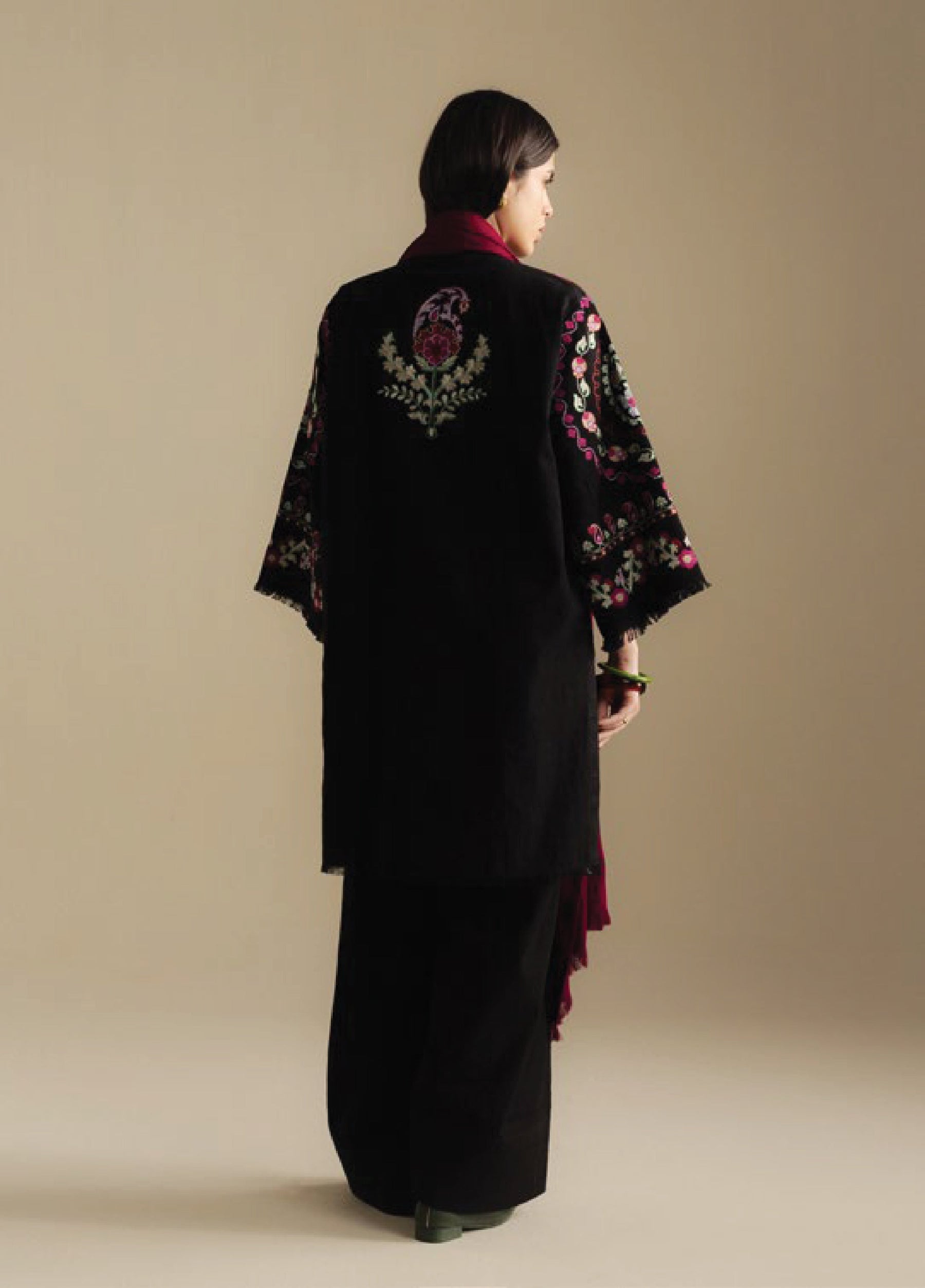 Zara Shahjahan | Coco Winter 25 |Breeze-7B - Casual Dress - available at Maria Faisal in UK and USA.