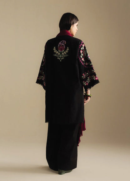Zara Shahjahan | Coco Winter 25 |Breeze-7B - Casual Dress - available at Maria Faisal in UK and USA.
