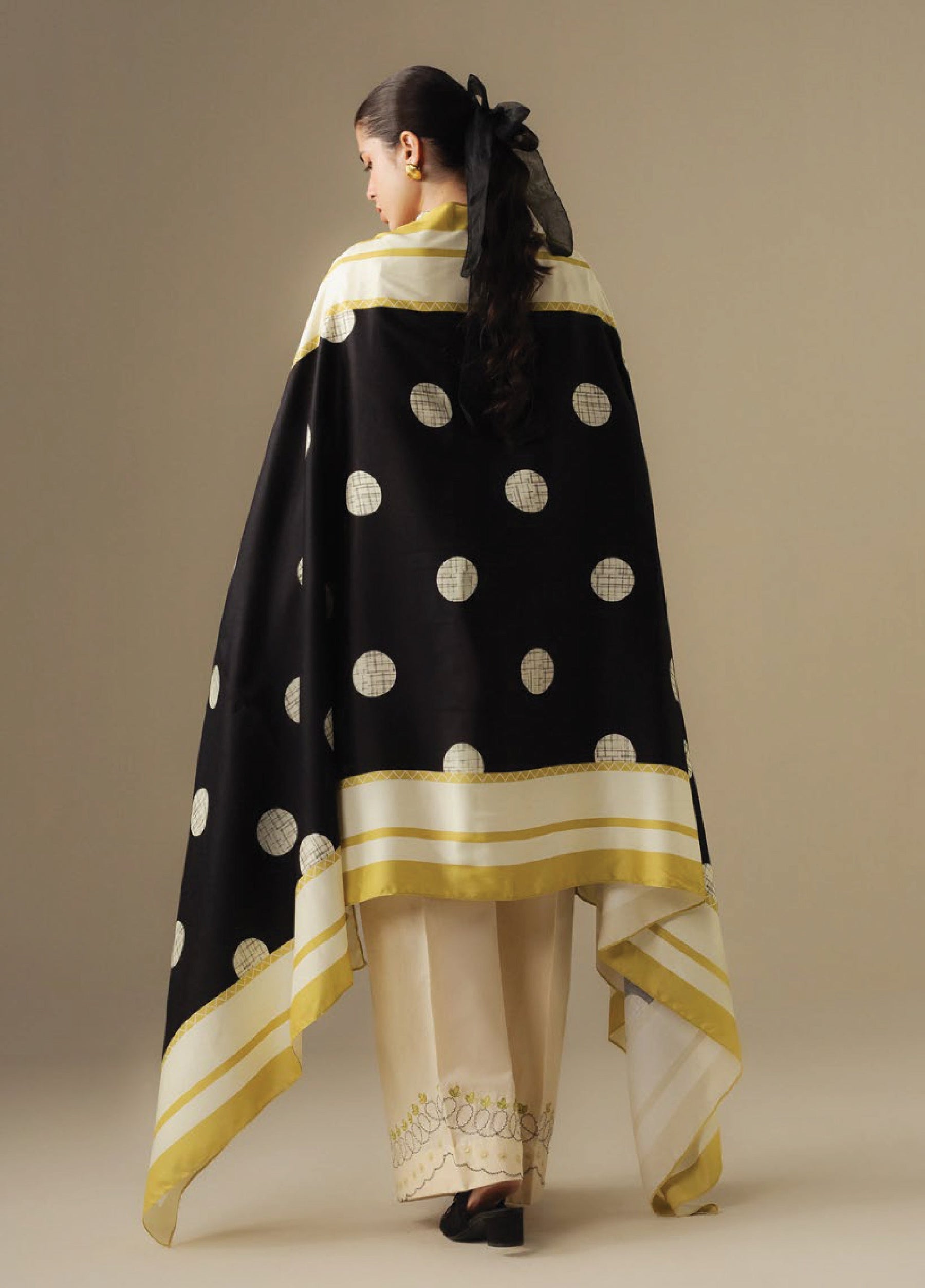 Zara Shahjahan | Coco Winter 25 | Fawn-8B - Casual Dress - available at Maria Faisal in UK and USA.