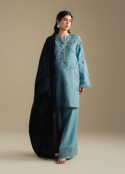 Zara Shahjahan | Coco Winter 25 |Laurel-9B - Casual Dress - available at Maria Faisal in UK and USA.