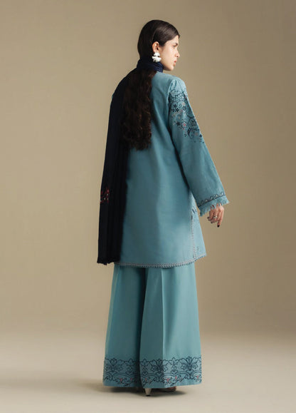 Zara Shahjahan | Coco Winter 25 |Laurel-9B - Casual Dress - available at Maria Faisal in UK and USA.