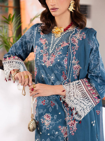 Mahnur | After Hours Luxury Lawn 25 | Confetti Hour by Maria Faisal - Registered Vendor of : Mahnur - type : Ladies Clothes - 100% original wedding dresses