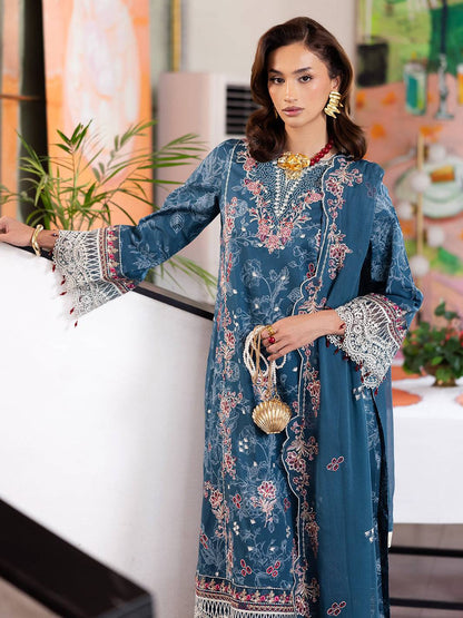 Mahnur | After Hours Luxury Lawn 25 | Confetti Hour by Maria Faisal - Registered Vendor of : Mahnur - type : Ladies Clothes - 100% original wedding dresses