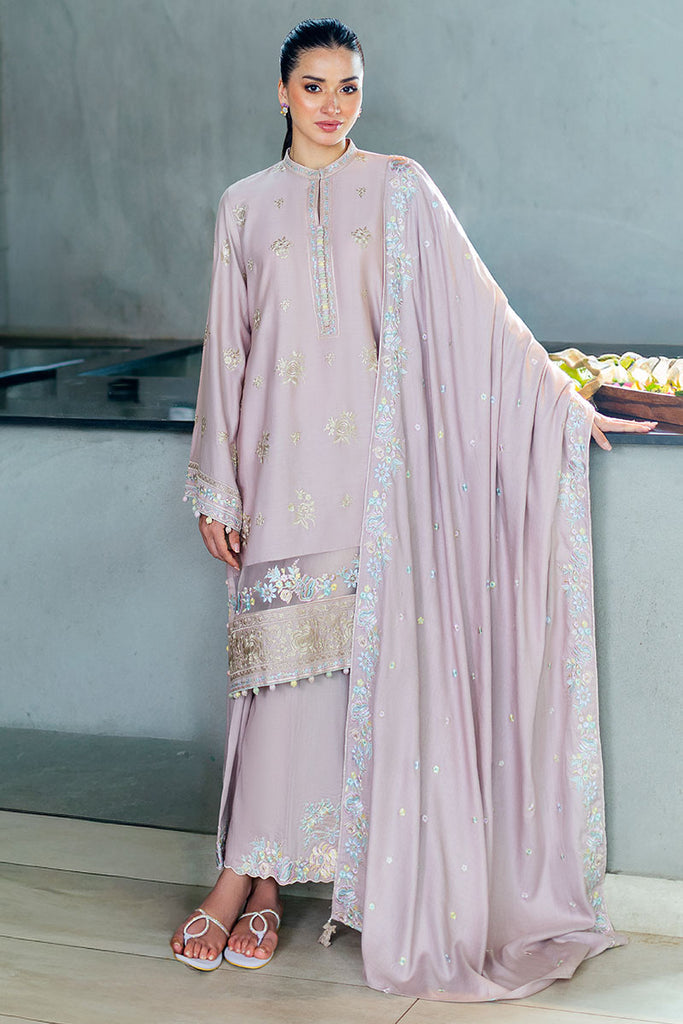 Cross Stitch | Cotton Satin 25 | BLOSSOM TINT - Ladies Clothes - Maria Faisal