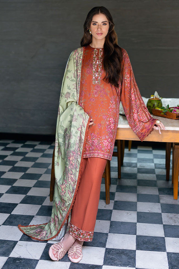 Cross Stitch | Cotton Satin 25 | AUTUMN GLAZE - Ladies Clothes - Maria Faisal