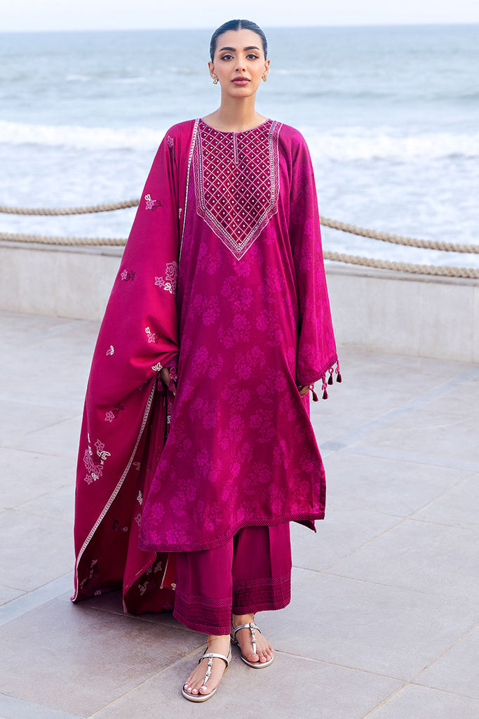 Cross Stitch | Cotton Satin 25 |FLORID ZEAL - Ladies Clothes - Maria Faisal