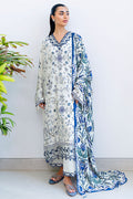 Cross Stitch | Cotton Satin 25 | IVORY ORCHID - Ladies Clothes - Maria Faisal