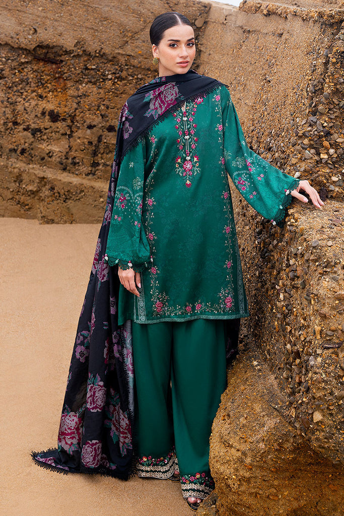 Cross Stitch | Cotton Satin 25 | GARLAND WHISPER - Ladies Clothes - Maria Faisal