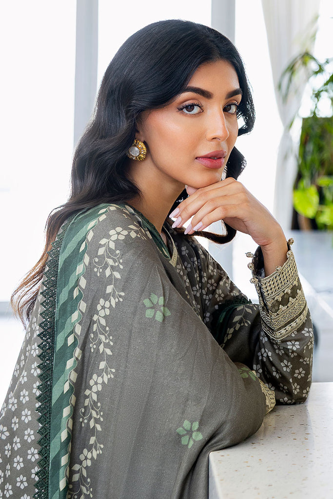 Cross Stitch | Cotton Satin 25 | FOREST MIST - Ladies Clothes - Maria Faisal