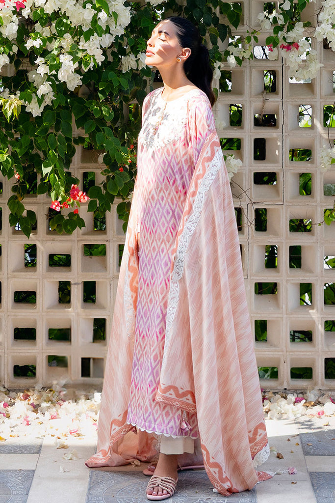Cross Stitch | Cotton Satin 25 | RADIANT CHARM - Ladies Clothes - Maria Faisal