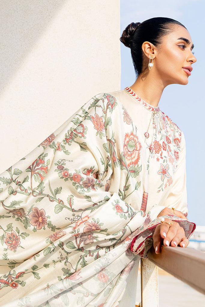 Cross Stitch | Cotton Satin 25 |  PETAL SAND - Ladies Clothes - Maria Faisal