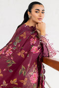 Cross Stitch | Cotton Satin 25 | FLORAL MUSE - Ladies Clothes - Maria Faisal