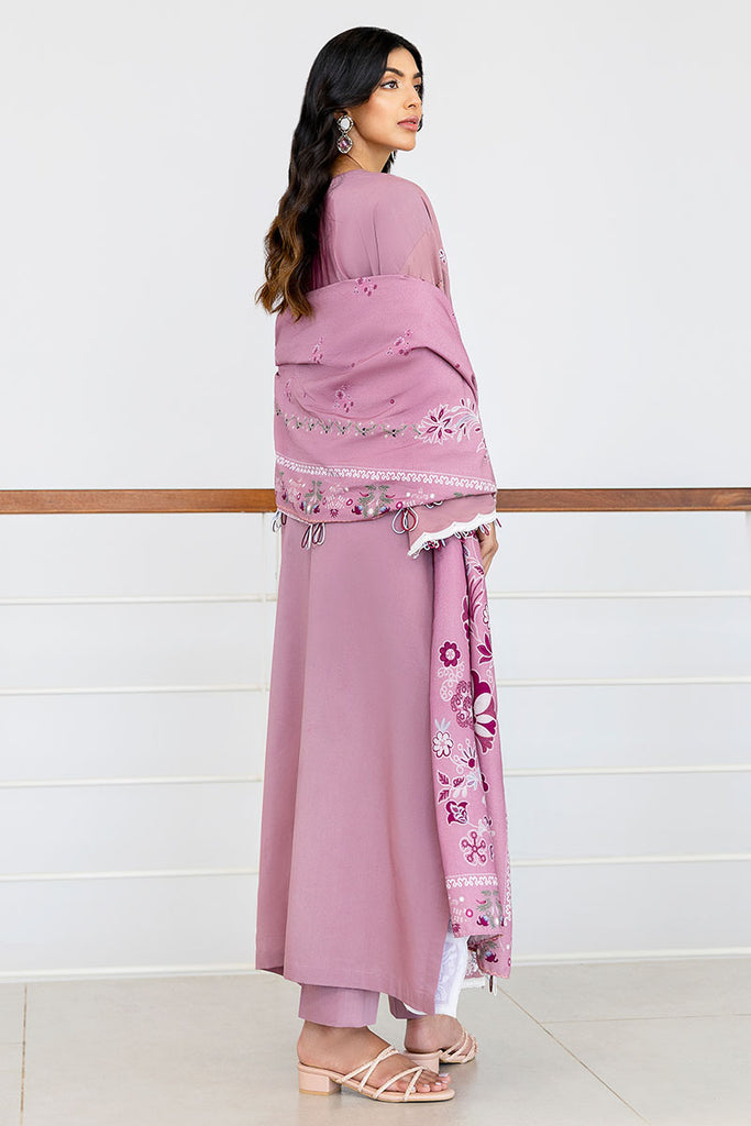 Cross Stitch | Cotton Satin 25 | ANTIQUE BLUSH - Ladies Clothes - Maria Faisal