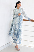 Cross Stitch | Cotton Satin 25 |  WHIMSICAL TEAL - Ladies Clothes - Maria Faisal