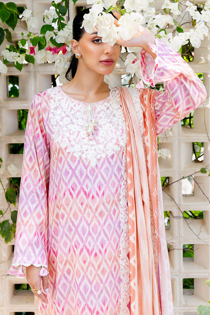 Cross Stitch | Cotton Satin 25 | RADIANT CHARM - Ladies Clothes - Maria Faisal