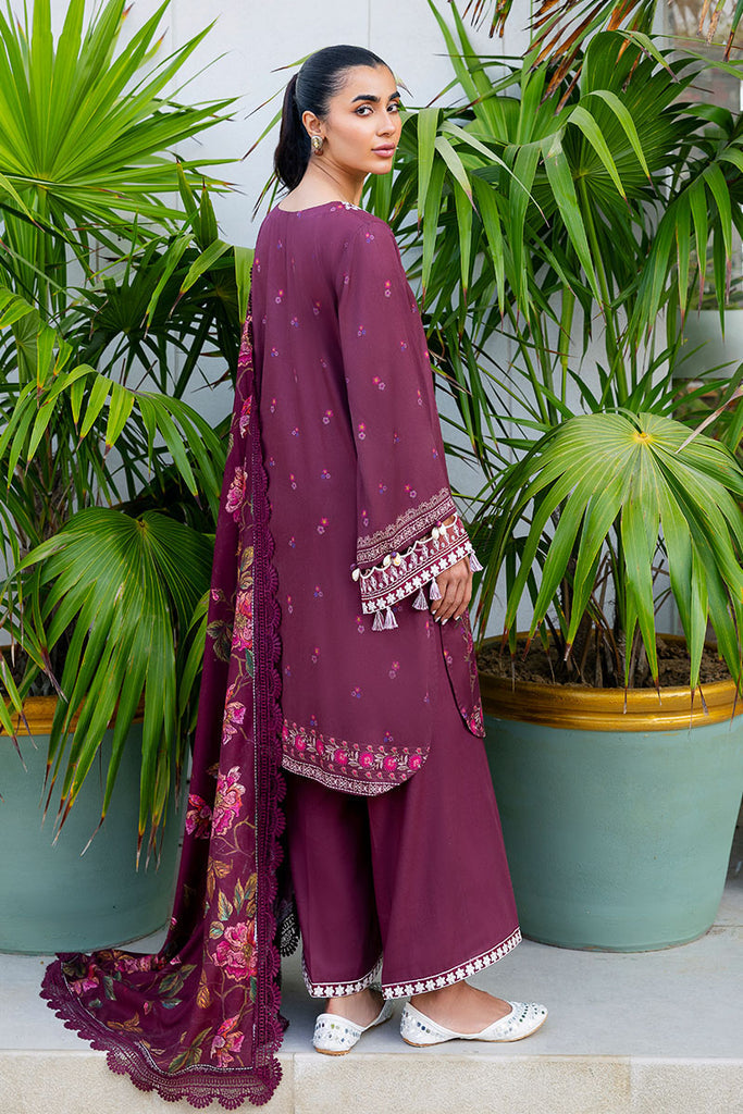 Cross Stitch | Cotton Satin 25 | FLORAL MUSE - Ladies Clothes - Maria Faisal