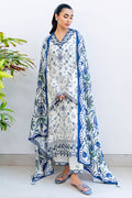 Cross Stitch | Cotton Satin 25 | IVORY ORCHID - Ladies Clothes - Maria Faisal