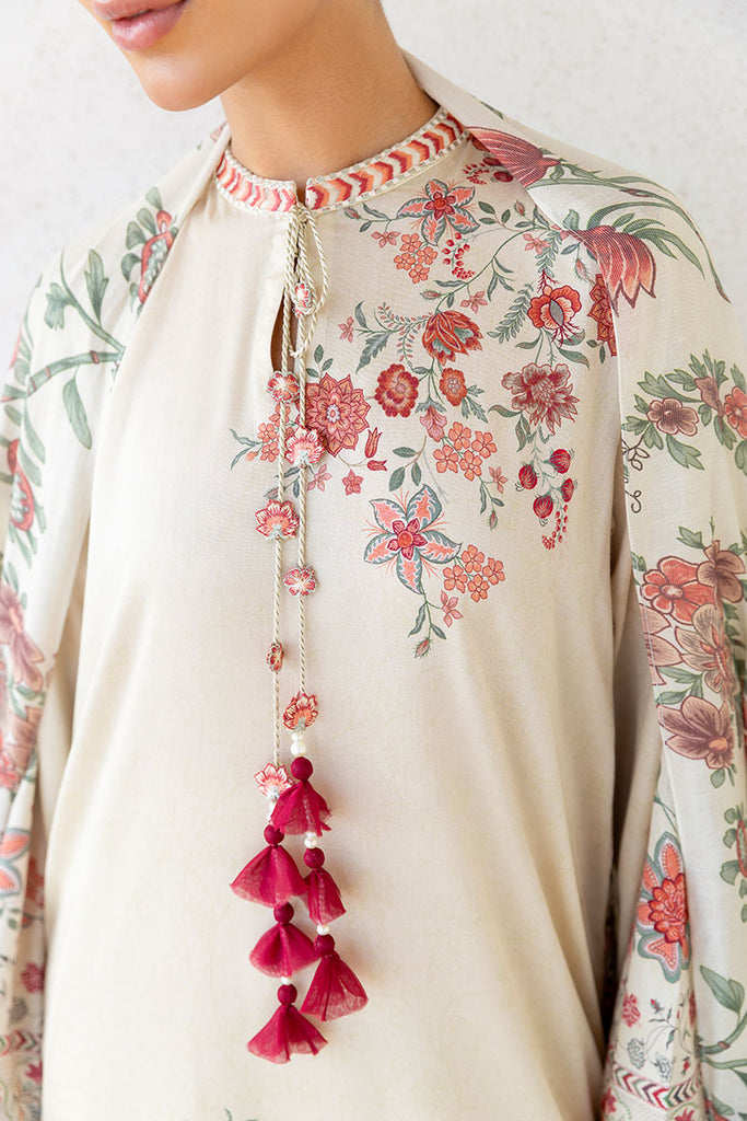 Cross Stitch | Cotton Satin 25 |  PETAL SAND - Ladies Clothes - Maria Faisal
