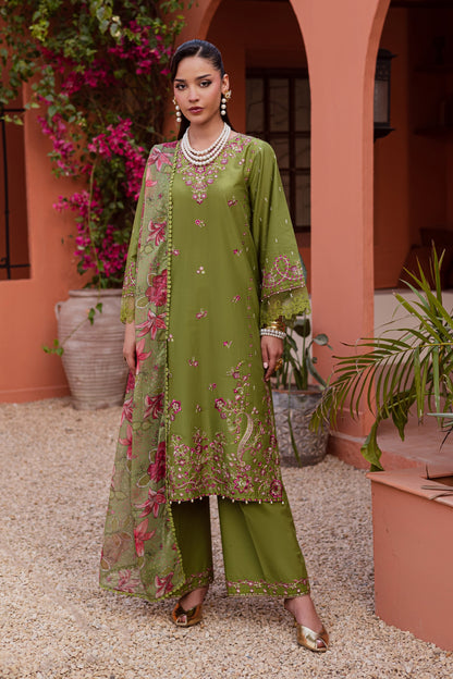 Batik | Festive Eid 26 | Cray - Luxury Dress - available at Maria Faisal in UK and USA.