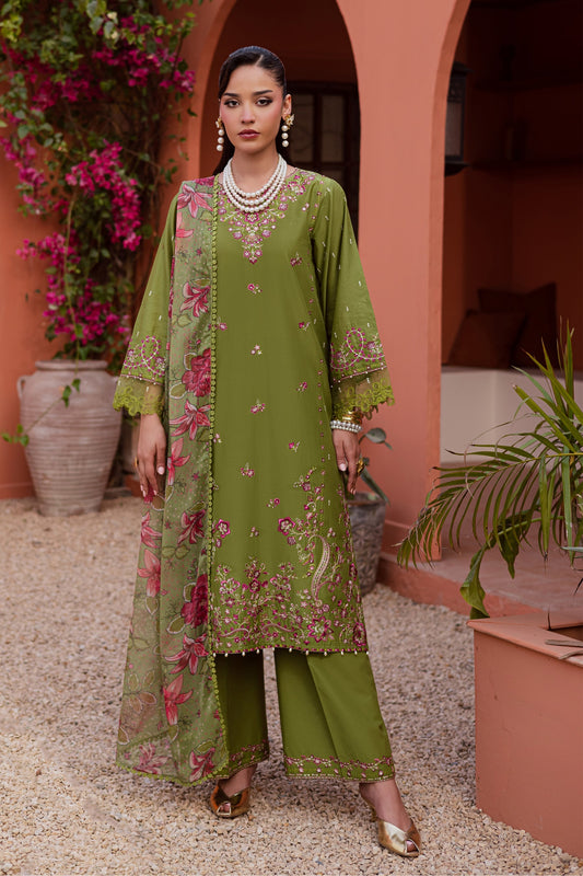 Batik | Festive Eid 26 | Cray - Luxury Dress - available at Maria Faisal in UK and USA.