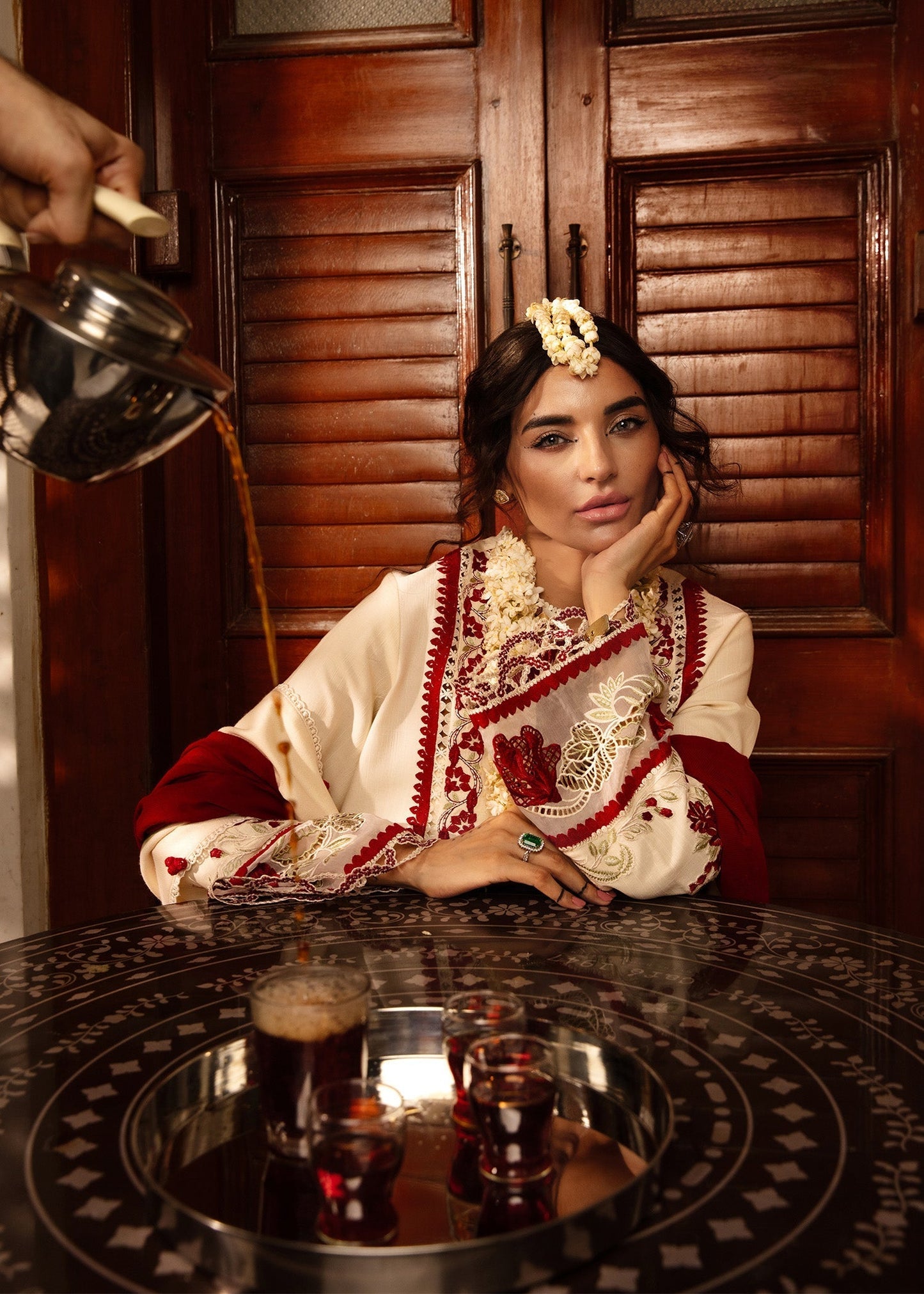 Crimson | Aaleen Winter 24 | Musafir - Ladies Clothes 